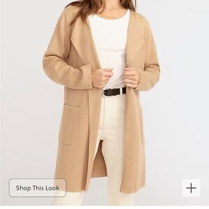 J. Crew Tan Blazer Coat